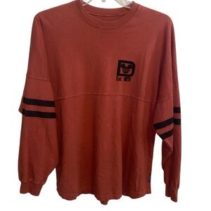 ❤️ Disney world spirit jersey men or women brick Red Long Sleeve crew size M